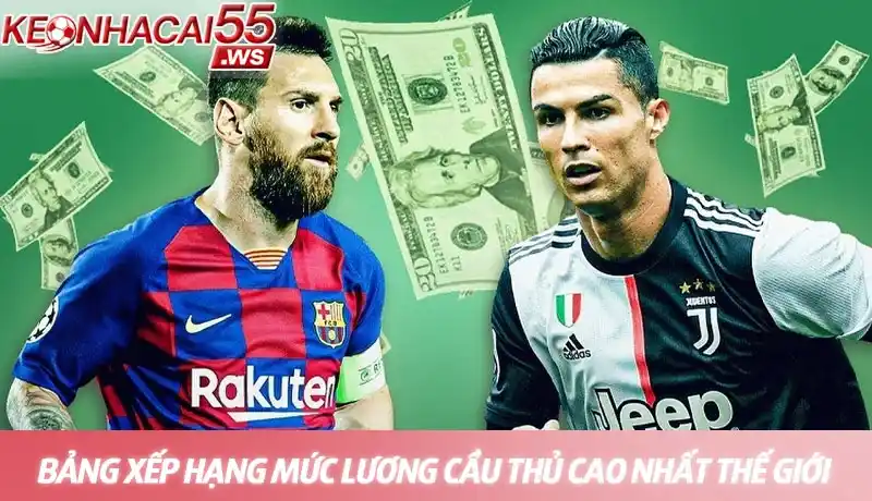Bảng xếp hạng lương cầu thủ cao nhất thế giới 2025 - Ai là Vua? 2 Bảng xếp hạng mức lương cầu thủ cao nhất thế giới